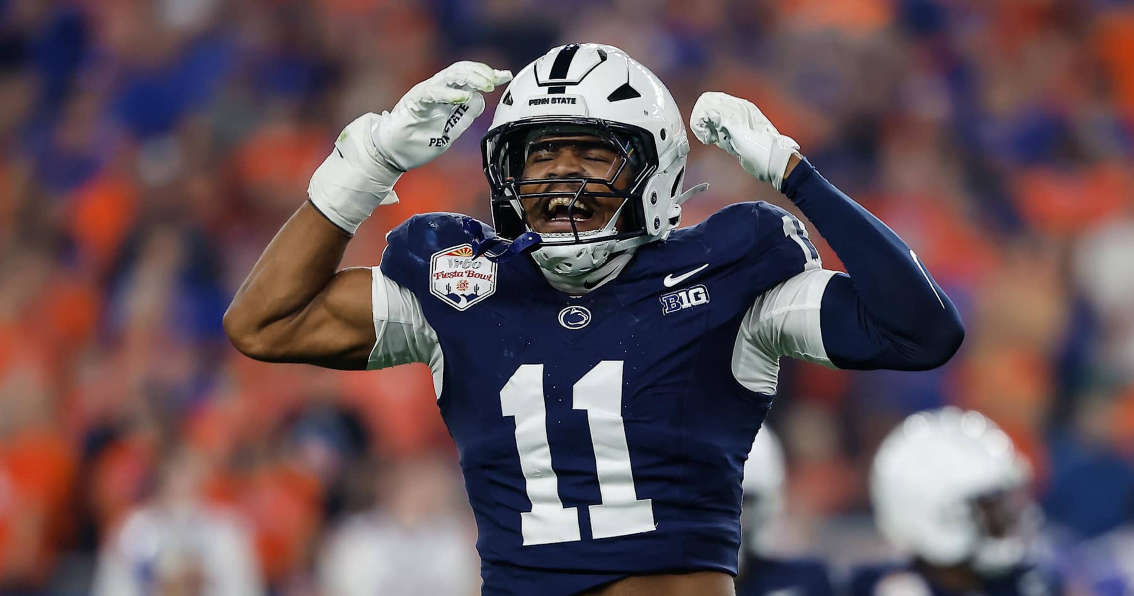 Abdul Carter is projected as the top pick in this 2025 NFL Mock Draft.