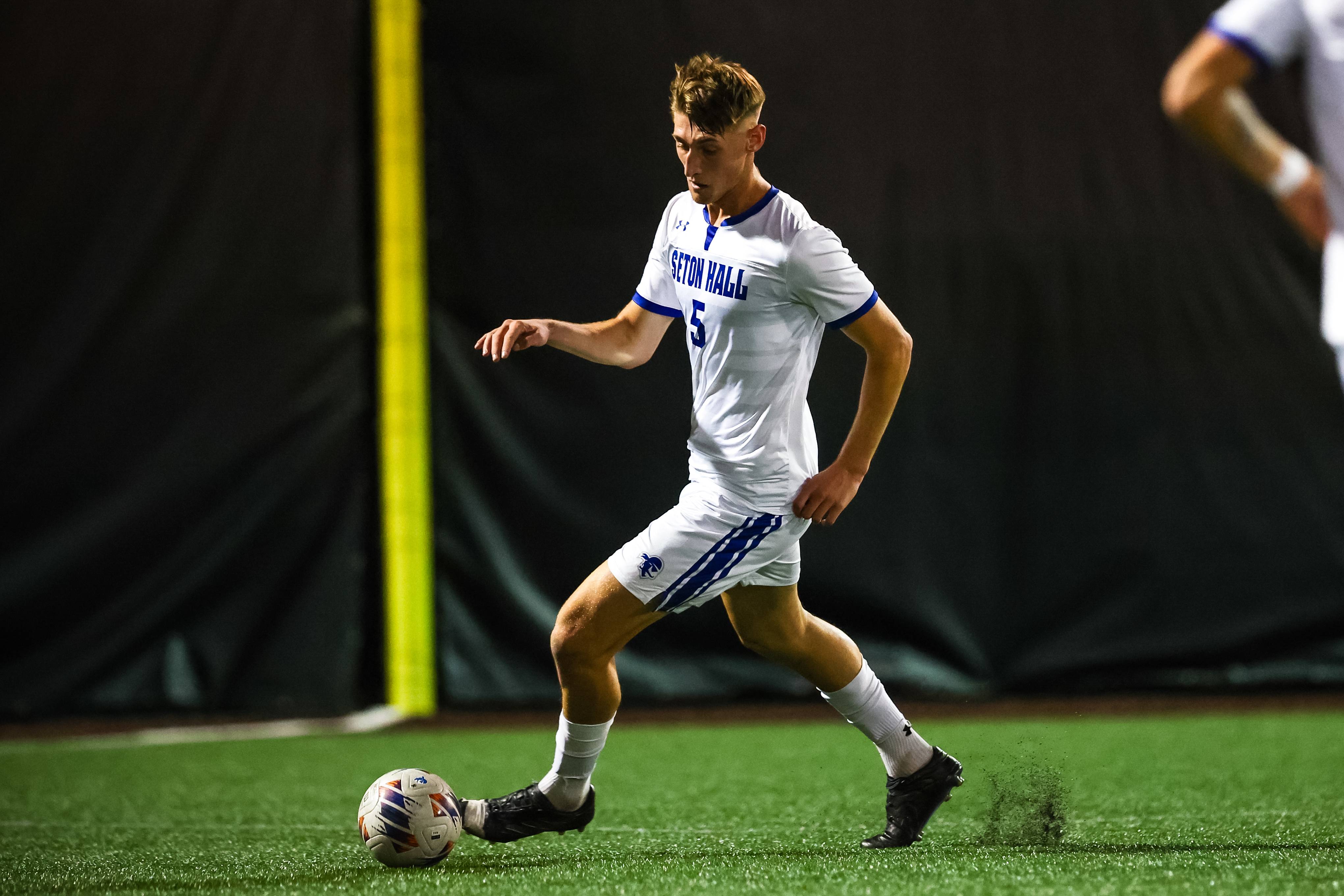 Agustin Resch (5) playing in a match for the Pirates.