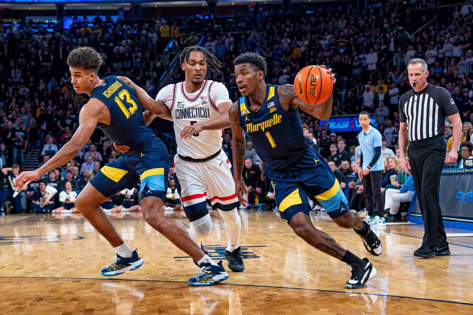 Marquette VS UConn in the 2024 Big East Men's Basketball Championship
