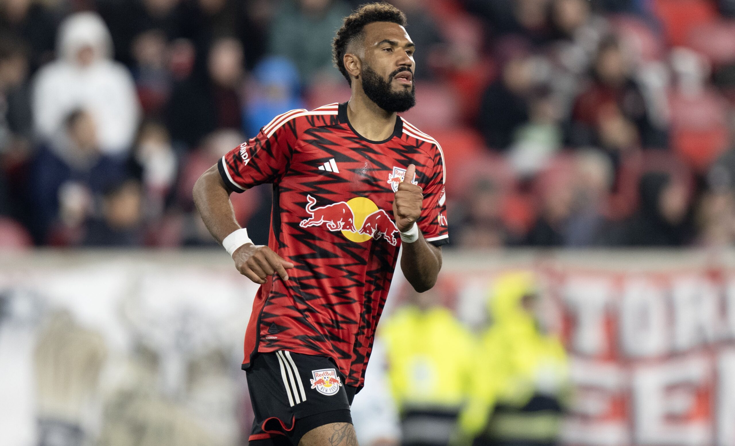 Eric Maxim Choupo-Moting of the New York Red Bulls