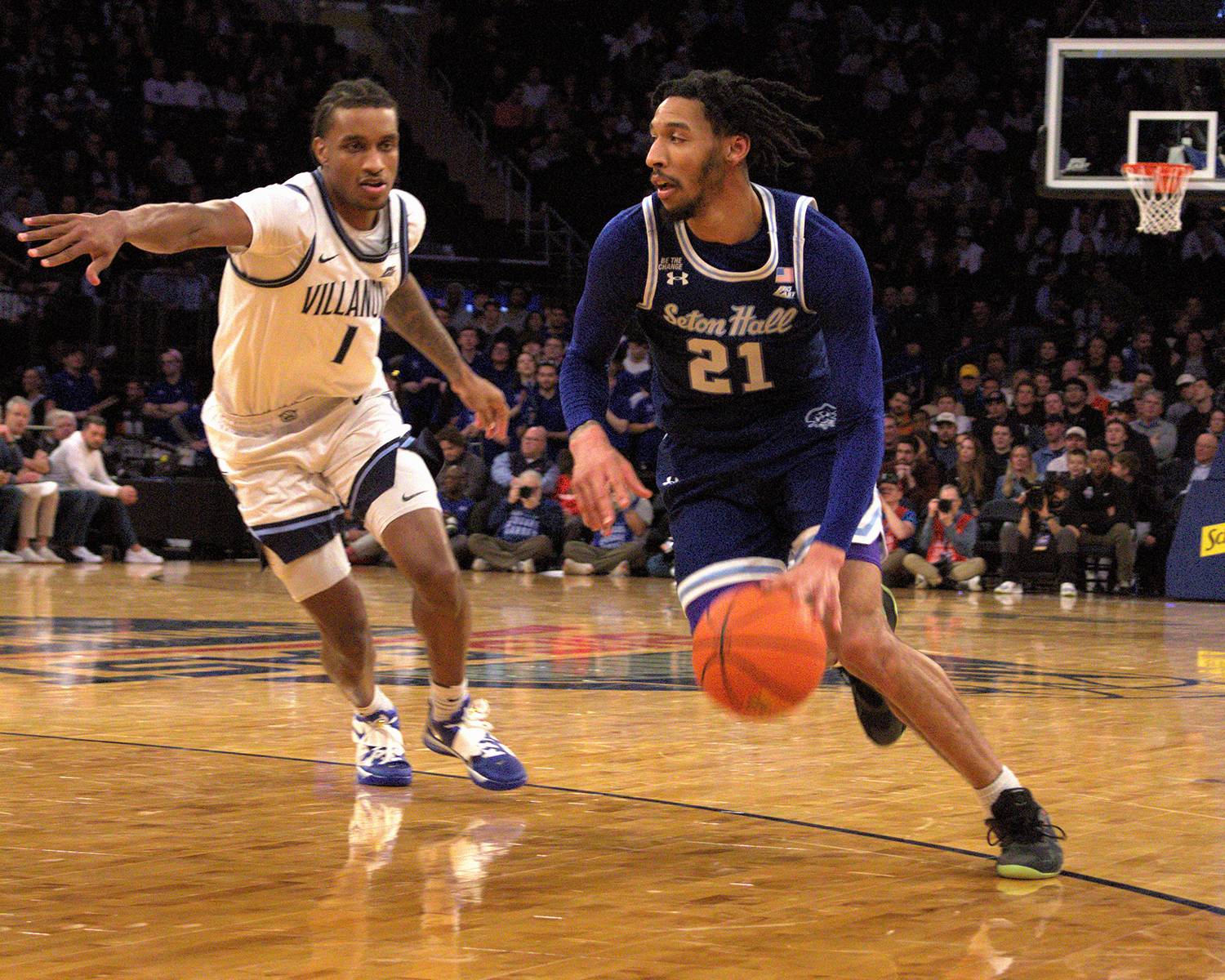 Isaiah Coleman finished with 25 points in the Pirates' season-ending loss to Villanova.
