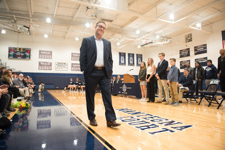 Joe Mantegna of Blair Academy Basketball