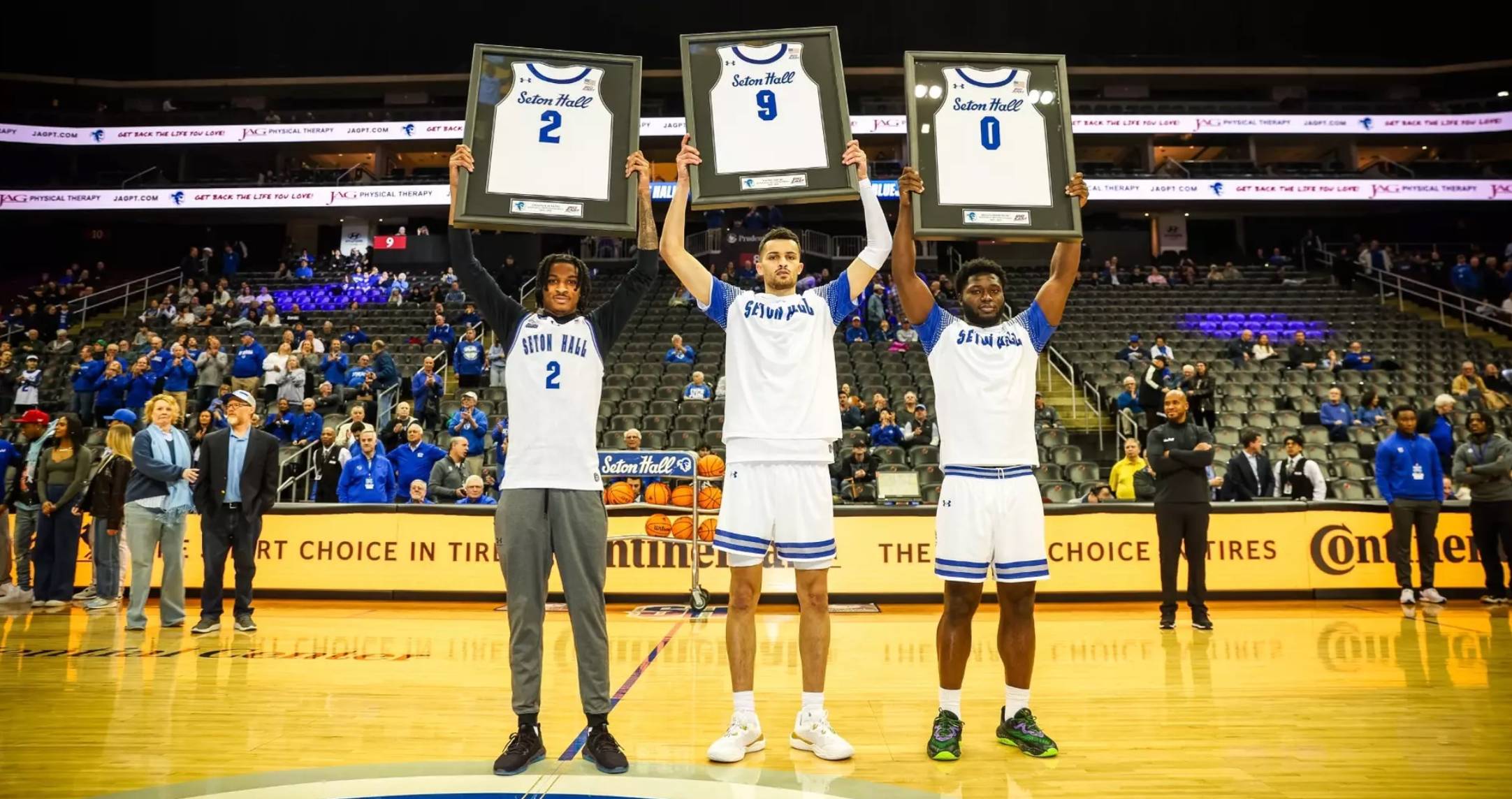 seton hall men's basketball senior night