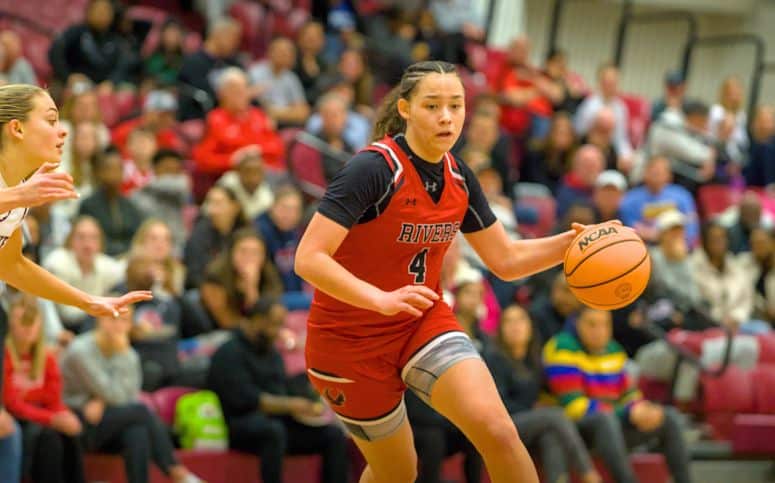 Natalia Hall-Rosa playing for Rivers High School