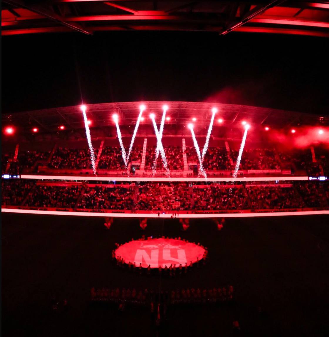 New York Red Bull Arena at Night