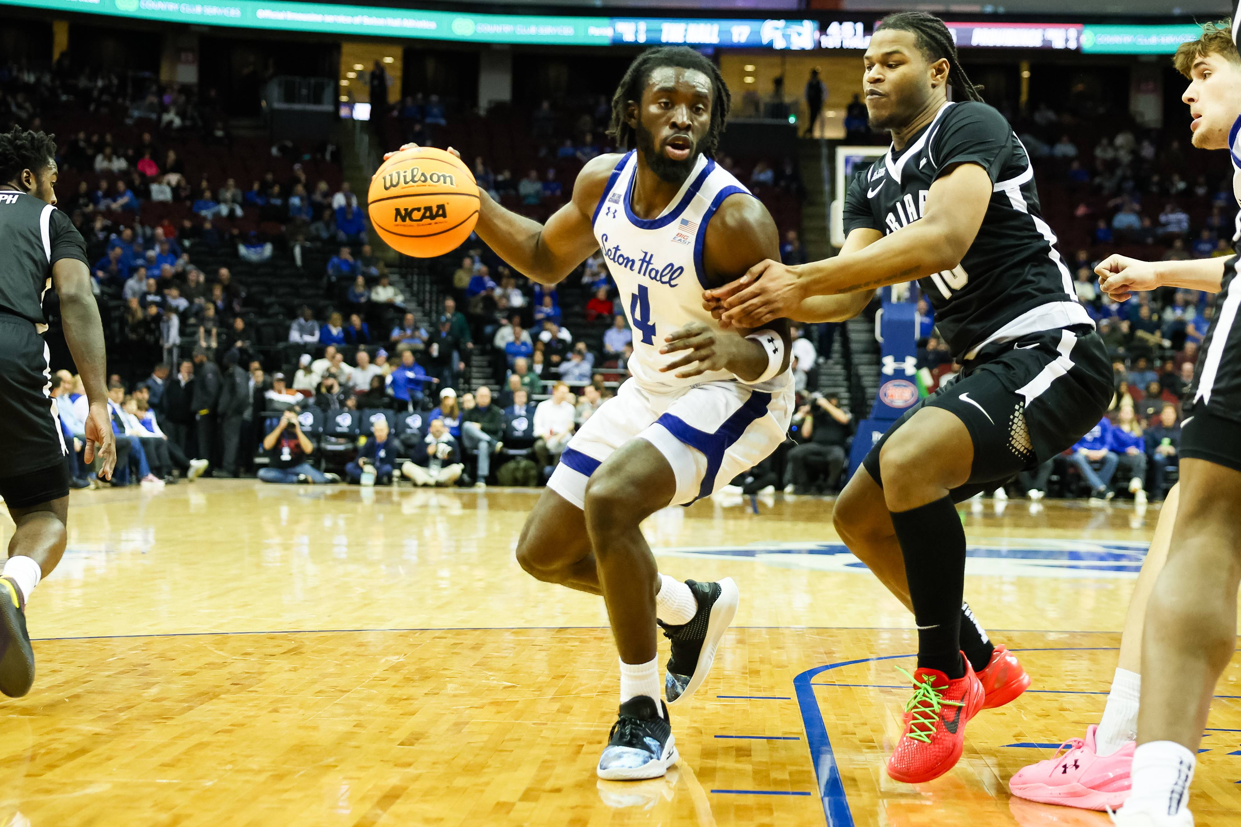 Prince Aligbe (4) led the Pirates with 19 points on Tuesday night.