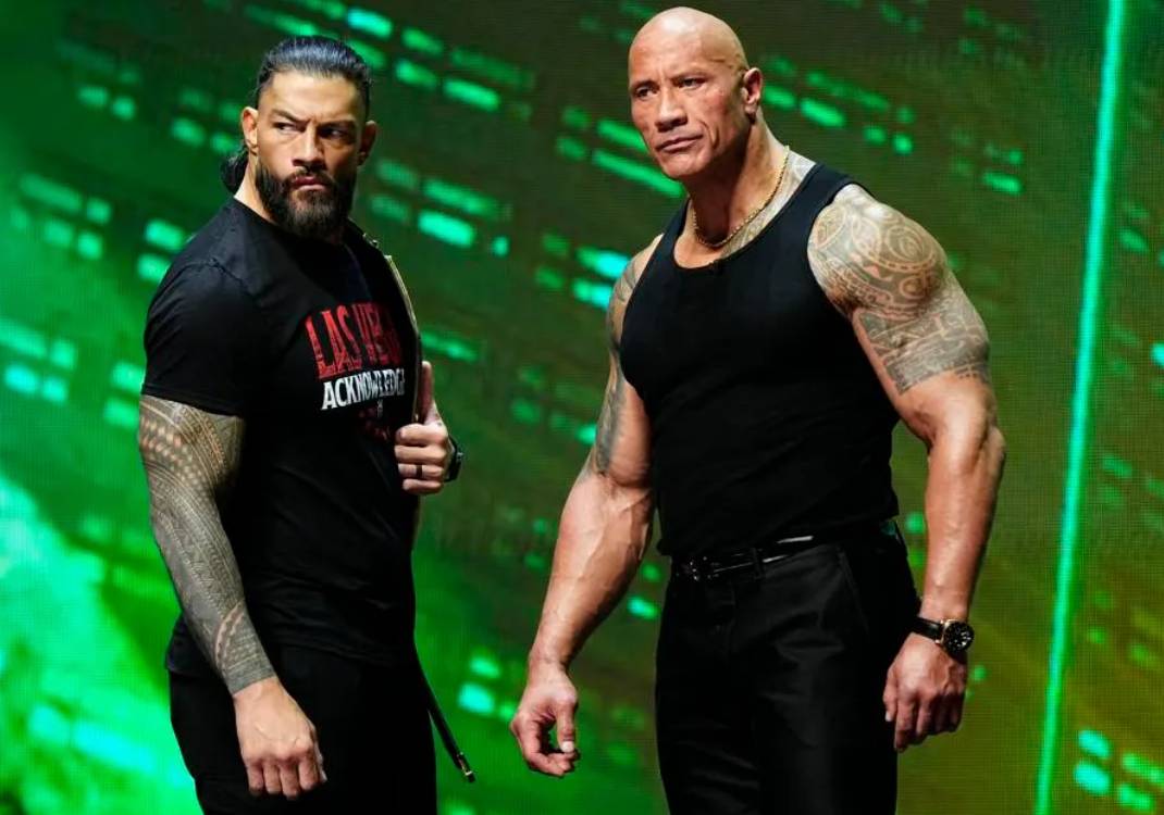 Roman Reigns and the Rock