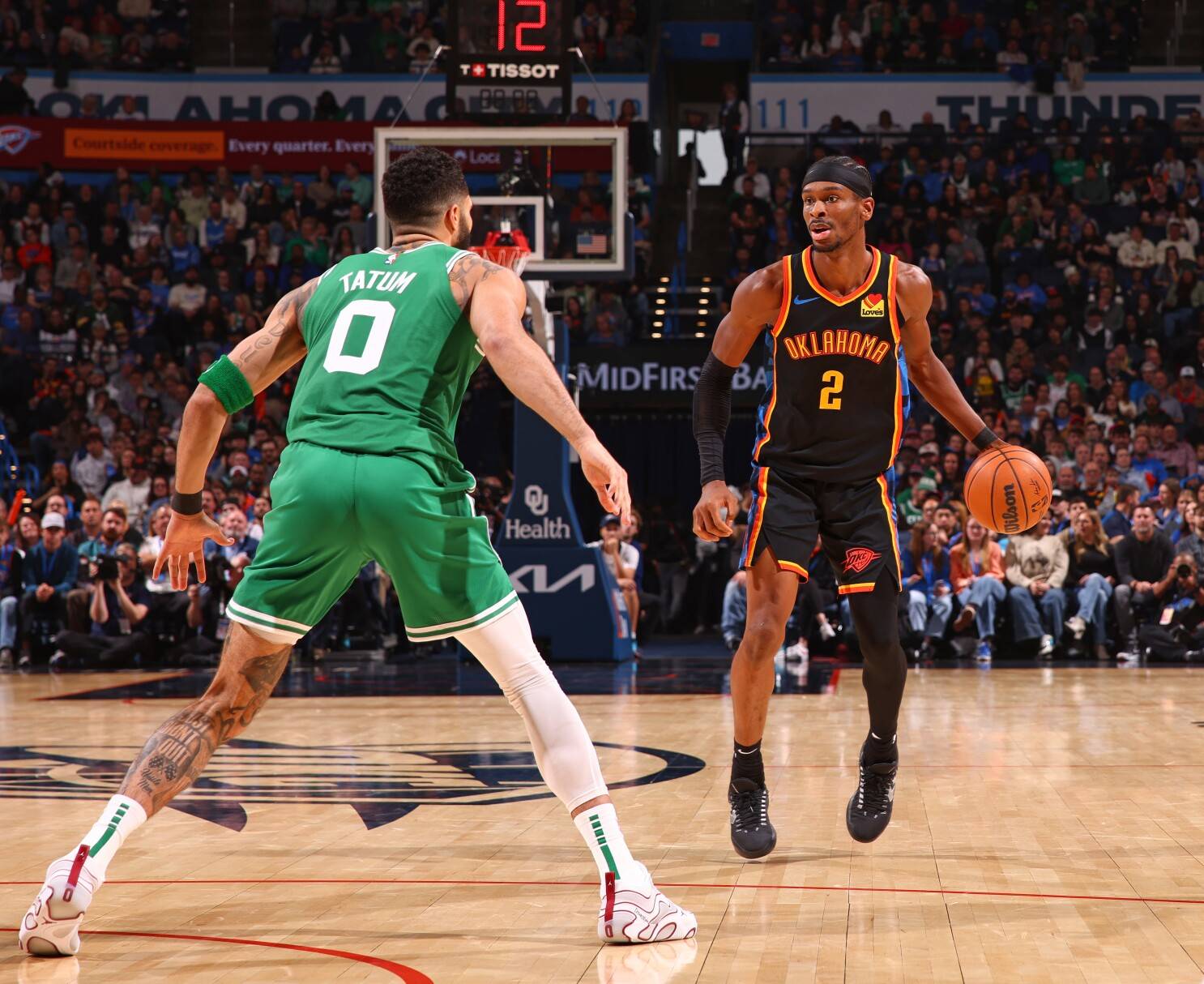 Jayson Tatum and Shai Gilgious-Alexander lead two of the top teams in the NBA Playoffs.