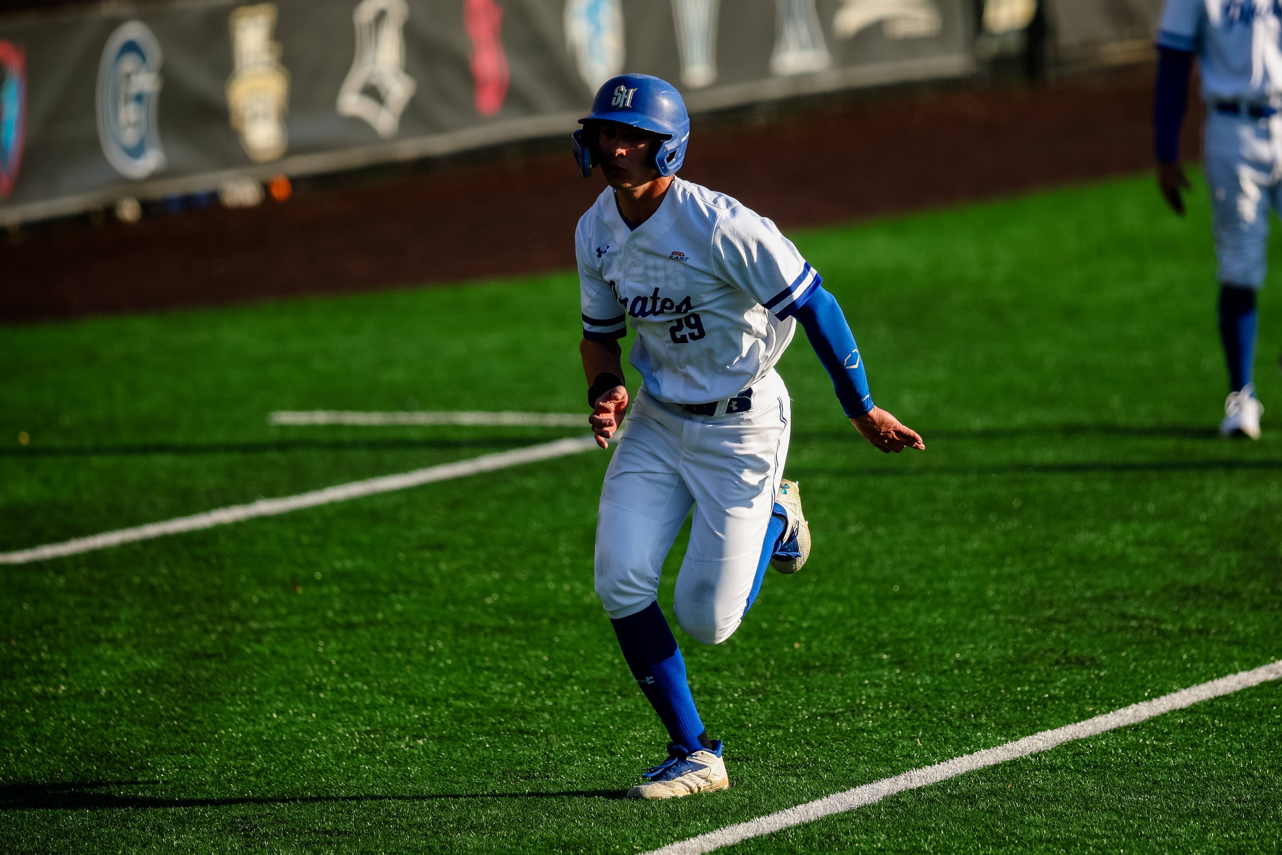 AJ Soldra recorded three hits in Seton Hall's loss to Hofstra on Tuesday.