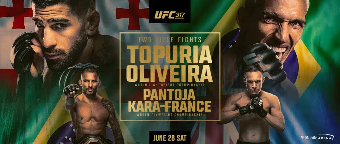 UFC 317 Topuria vs Oliveira